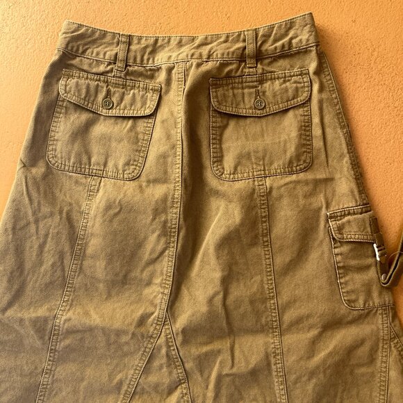 NWOT Sundance Catalog Y2K W6 Cargo Skirt Size 2 4 Vintage - Picture 6 of 6